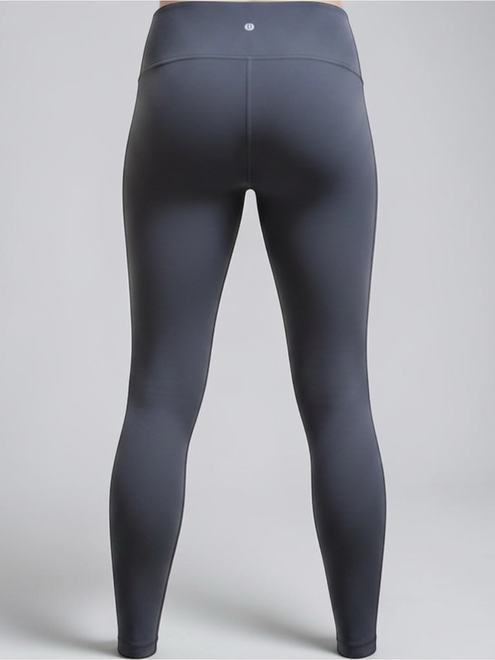 Lululemon Sz 8 Navy Blue Lux Fabric Performance Leggings 29” L | EUC